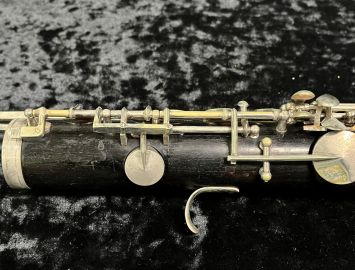 Photo Professional Noblet Paris Grenadilla Wood Bass Clarinet - Serial # 3171